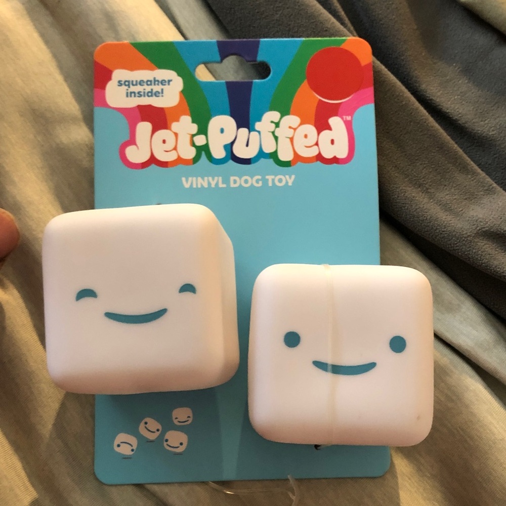 Jet-Puffed Vinyl Dog Toy